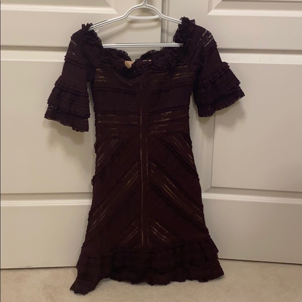 NWT Beautiful Eggplant/Dark purple Dress